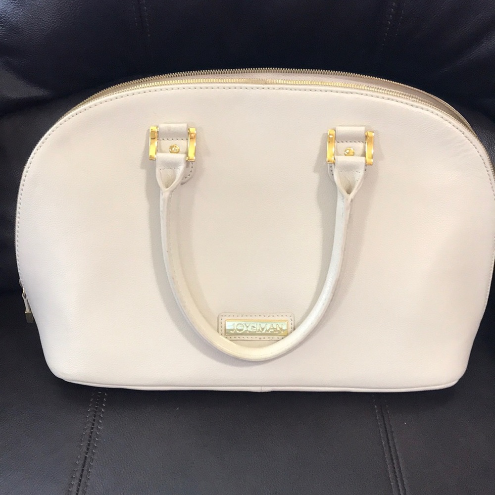 Joy & Iman Genuine Leather Crossbody Handbag